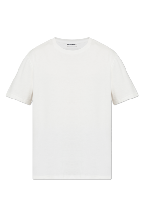 Tシャツ・カットソー Dolce & Gabbana SETA STAMPA CRAVATTA (G5MA3T IS1VTHB5GA) White T-shirt with embroidered logo Dolce & Gabbana - Vitkac AS